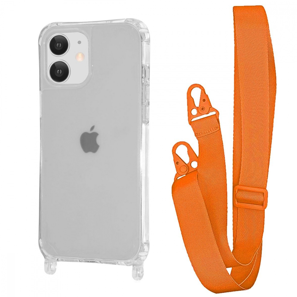 Чехол WAVE Clear Case with Strap iPhone 11 - фото 15