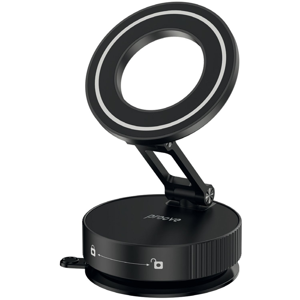 Автомобільний тримач Proove Mag Max Sutction Type Universal Mount black на малюнкі №1