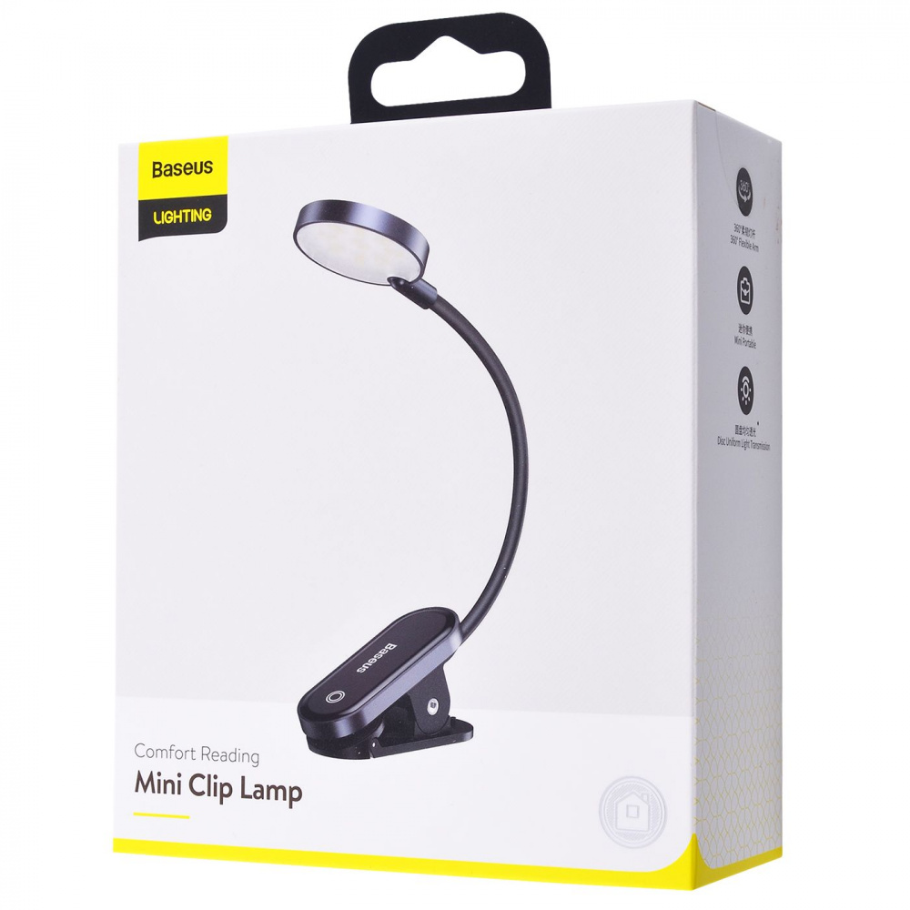 LED Лампа Для Будинку Baseus Comfort Reading Mini Clip — Придбати в Україні - фото 1