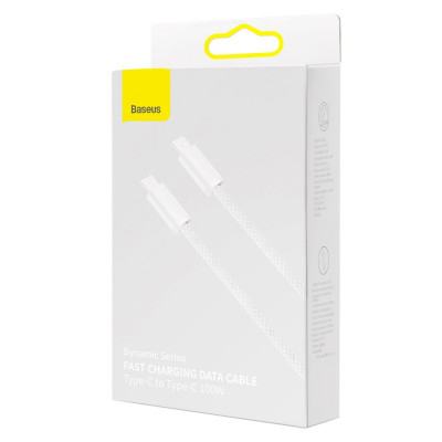 Кабель Baseus Dynamic Series Fast Charging Type-C to Type-C 100W (2m) — Придбати в Україні