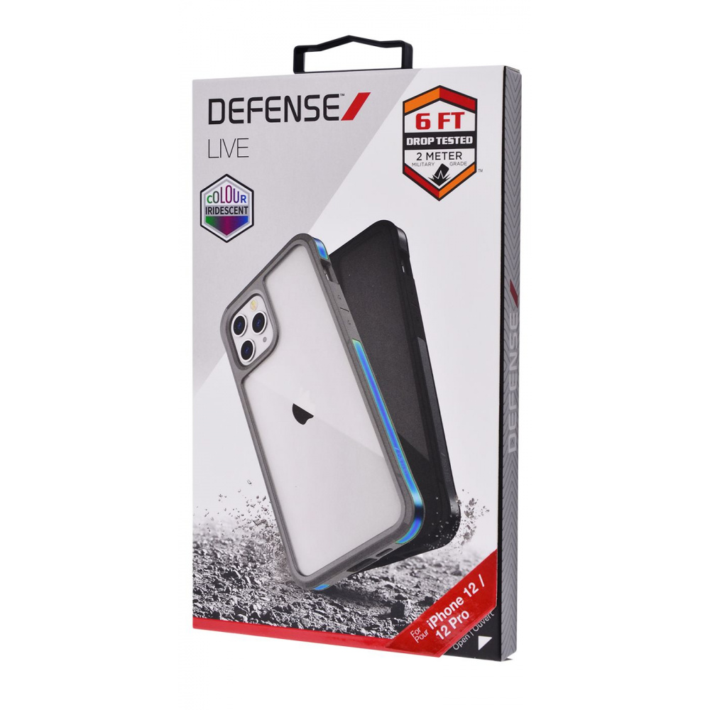 Чохол Defense Live Series (TPU+Metal) iPhone 12/12 Pro — Придбати в Україні