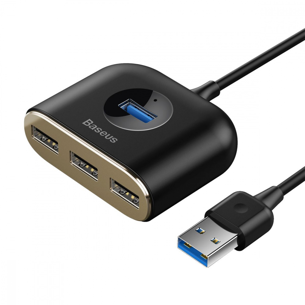 USB-Хаб Baseus Square Round USB to USB 3.0 + 3USB 2.0 (1m) — Придбати в Україні - фото 7