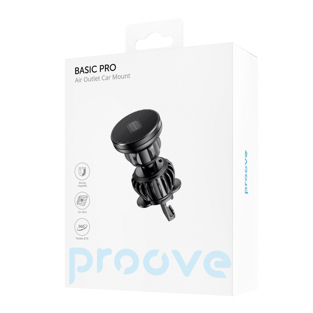 Автомобільний тримач Proove Basic Pro Air Outlet Car Mount — Придбати в Україні - фото 1