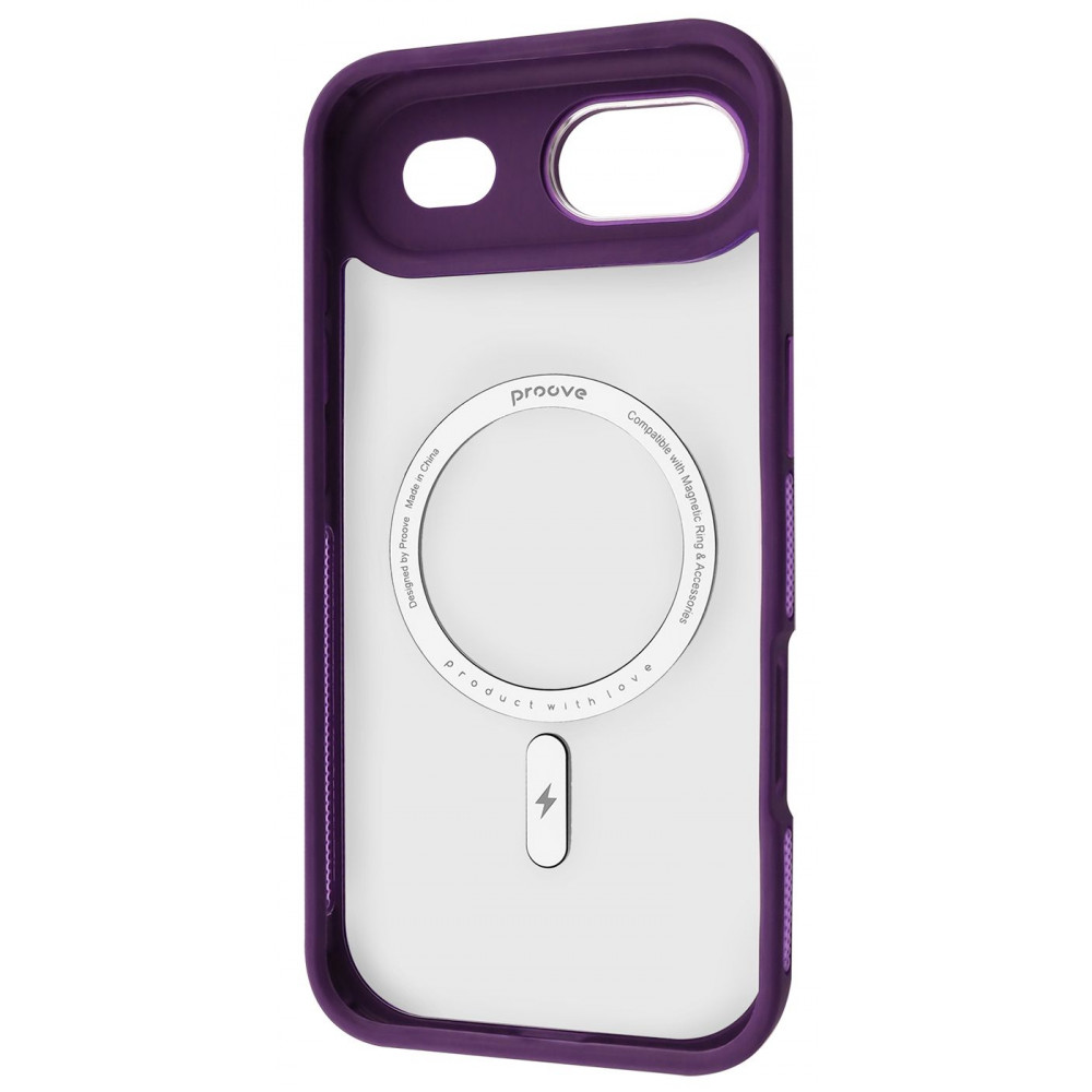 Чохол Proove Clear Essence Case with Magnetic Ring iPhone 17 Air black на малюнкі №3