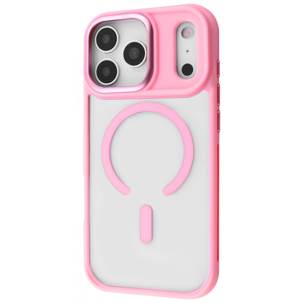 Чохол Proove Clear Essence Case with Magnetic Ring iPhone 17 Pro pink sand на малюнкі №1
