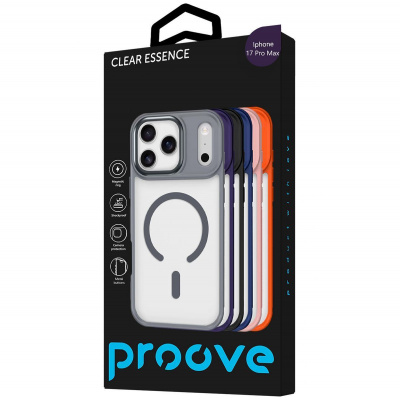 Чохол Proove Clear Essence Case with Magnetic Ring iPhone 17 Pro Max — Придбати в Україні