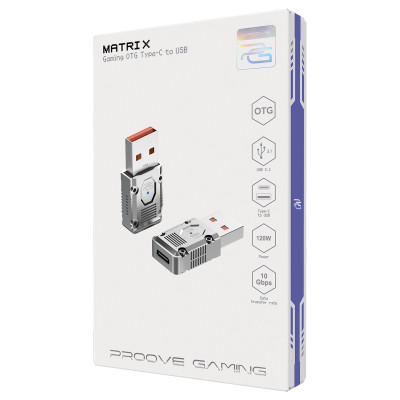Перехідник Proove Gaming Matrix OTG Type-C to USB — Придбати в Україні