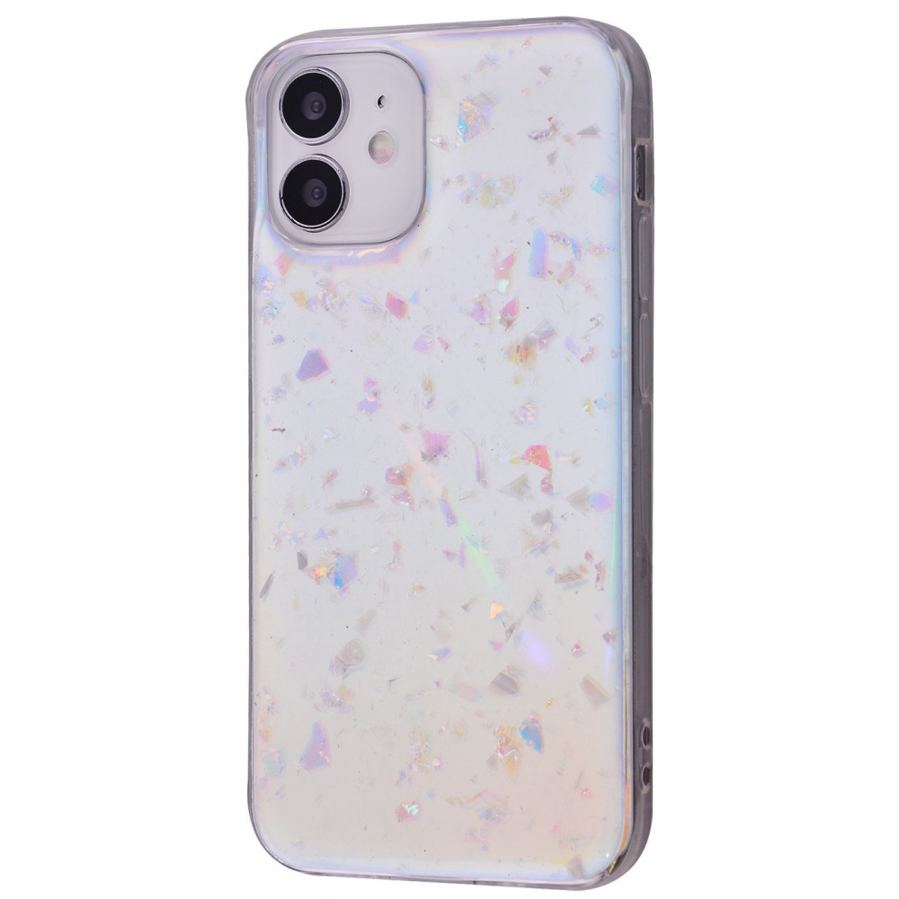 Чехол Golografic Confetti Case (TPU) iPhone 12 mini