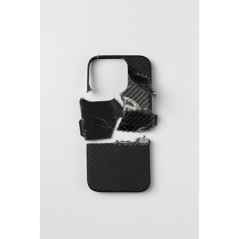 Чехол Proove Carbon Slim with Magnetic Ring iPhone 15 Pro - фото 19