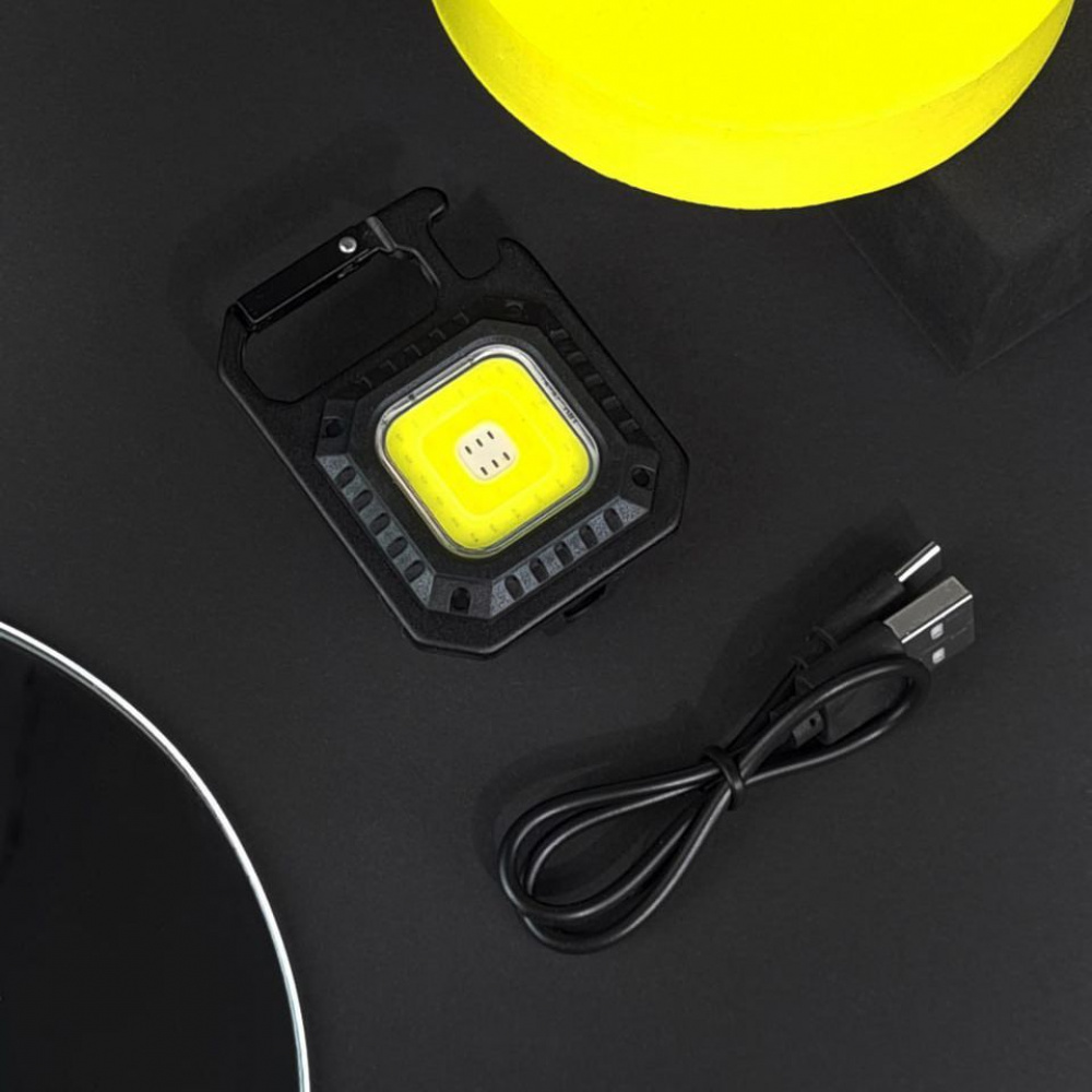 Акумуляторний LED фонарик W5138 с Type-C (7 режимов, карабин, отвертки) - фото 7