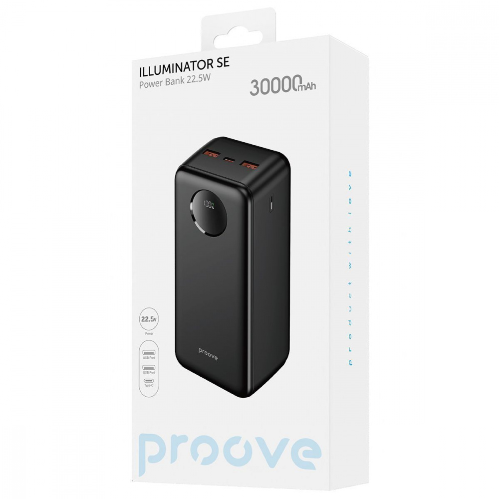 Портативна Батарея Proove Illuminator SE 22.5W 30000mAh — Придбати в Україні
