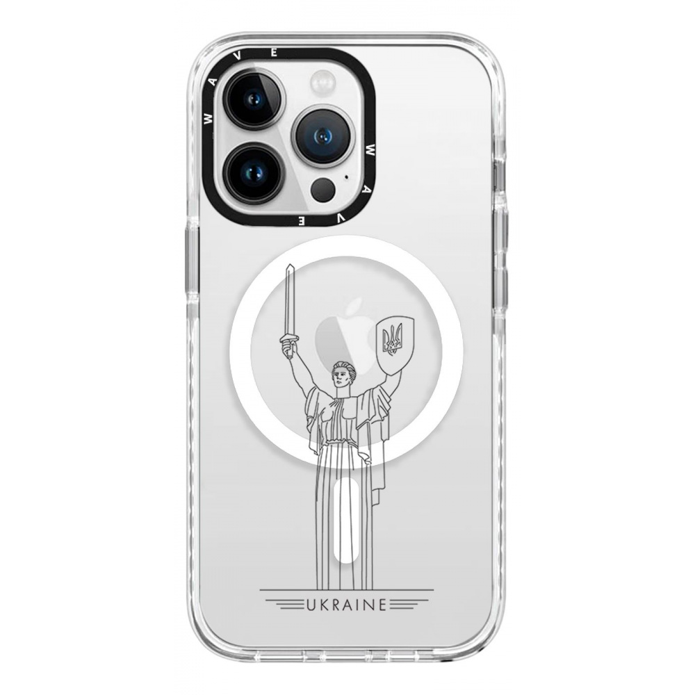 Чехол WAVE Love of the state Clear Case with MagSafe (PC+TPU) (Nprint) iPhone 14 Pro Max - фото 9