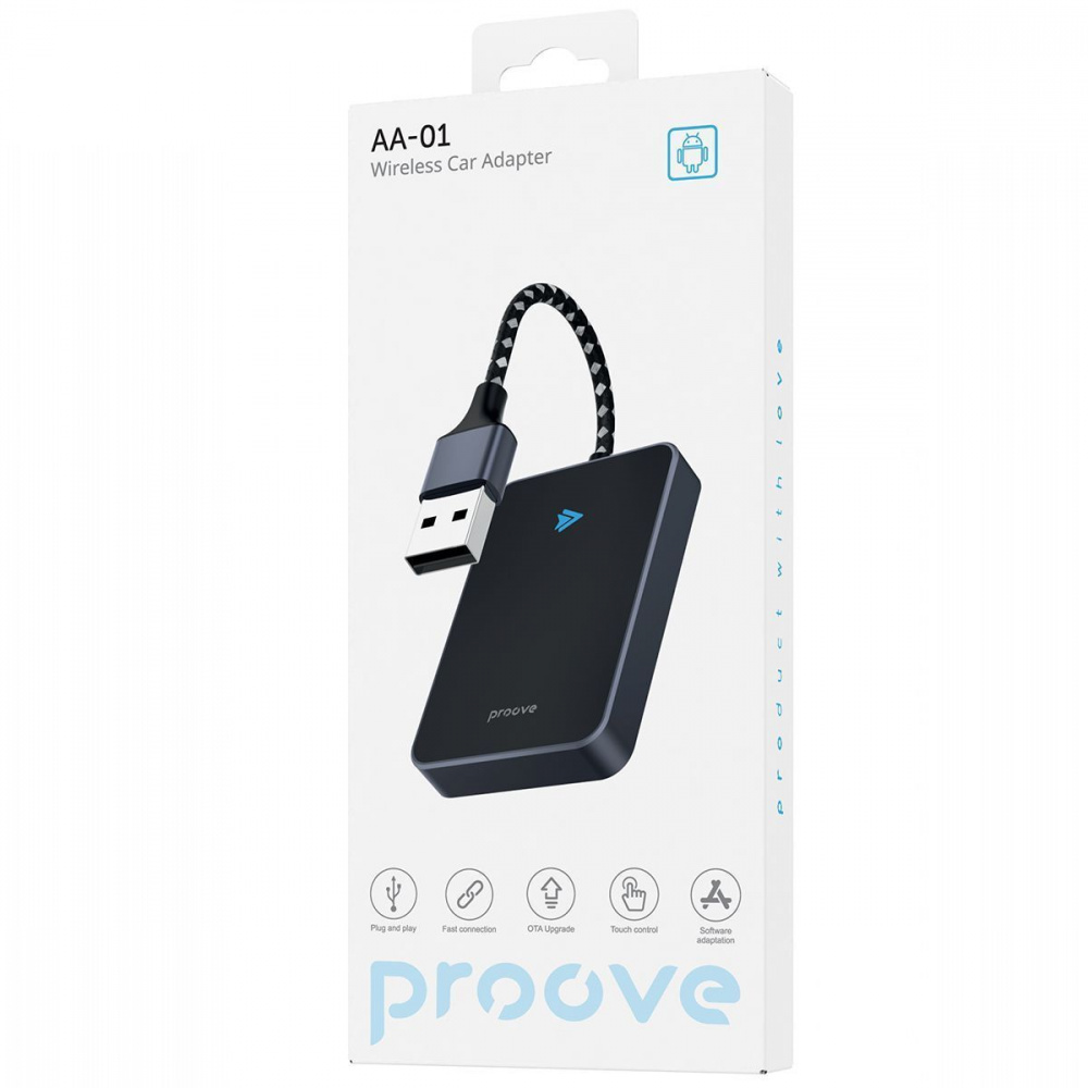 Бездротовий адаптер Android Auto Proove AA-01 Wireless Car Adapter — Придбати в Україні - фото 1