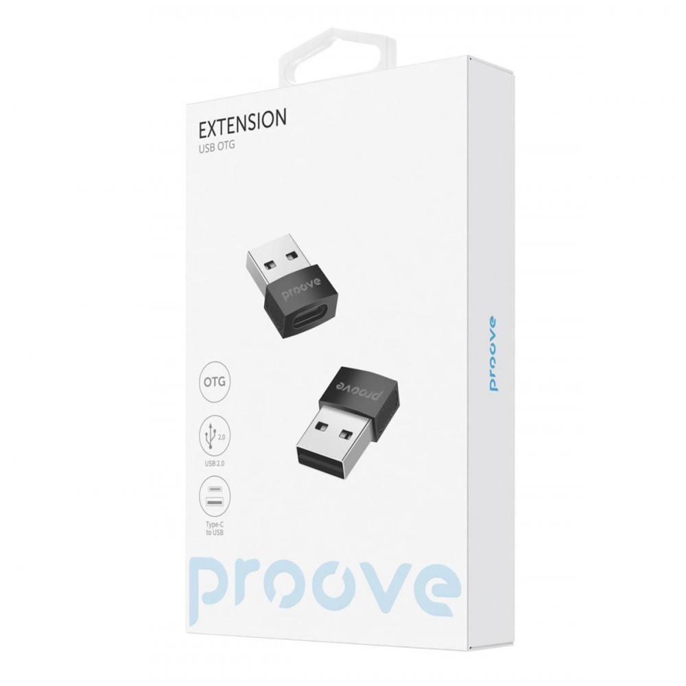 Перехідник OTG Proove Extension Type-C to USB — Придбати в Україні - фото 1