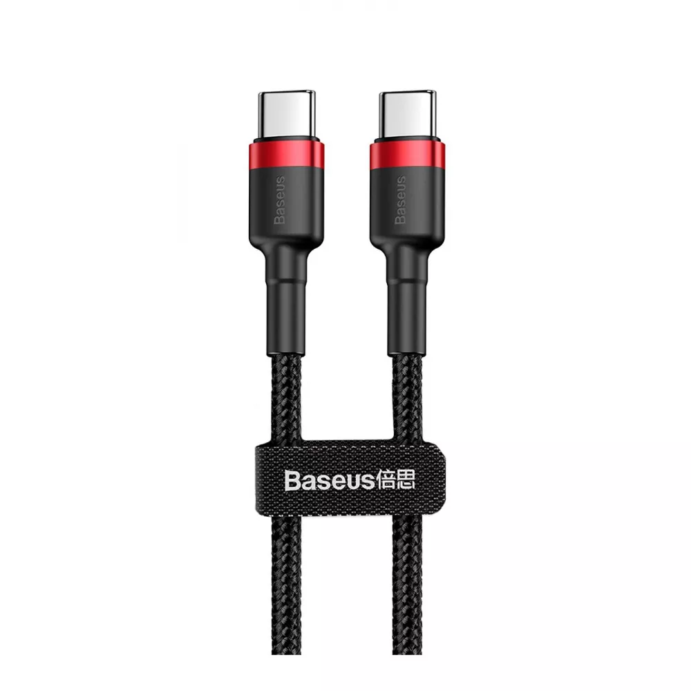 Кабель Baseus Cafule Type-C to Type-C PD 2.0 60W (2m) — Придбати в Україні - фото 5