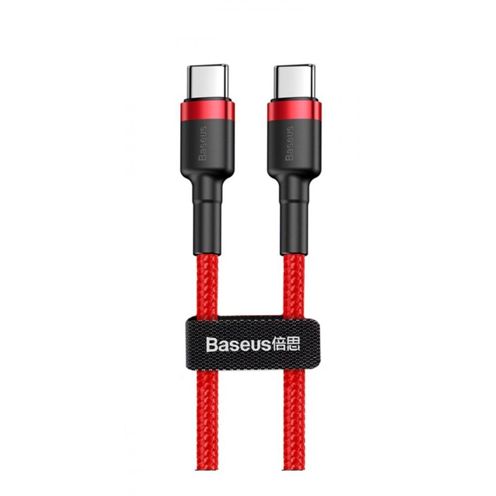 Кабель Baseus Cafule Type-C to Type-C PD 2.0 60W (2m) - фото 6