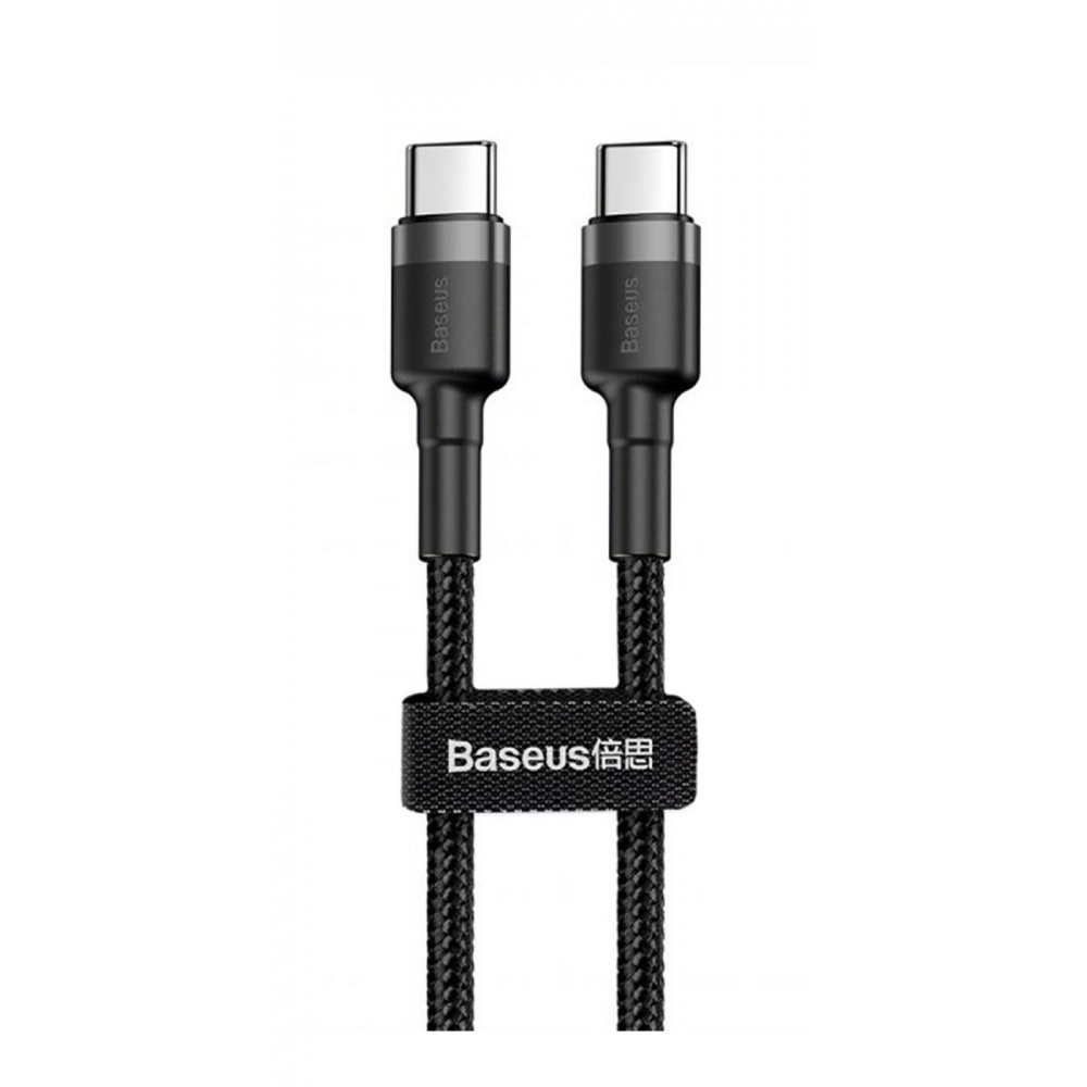 Кабель Baseus Cafule Type-C to Type-C PD 2.0 60W (2m) — Придбати в Україні - фото 6