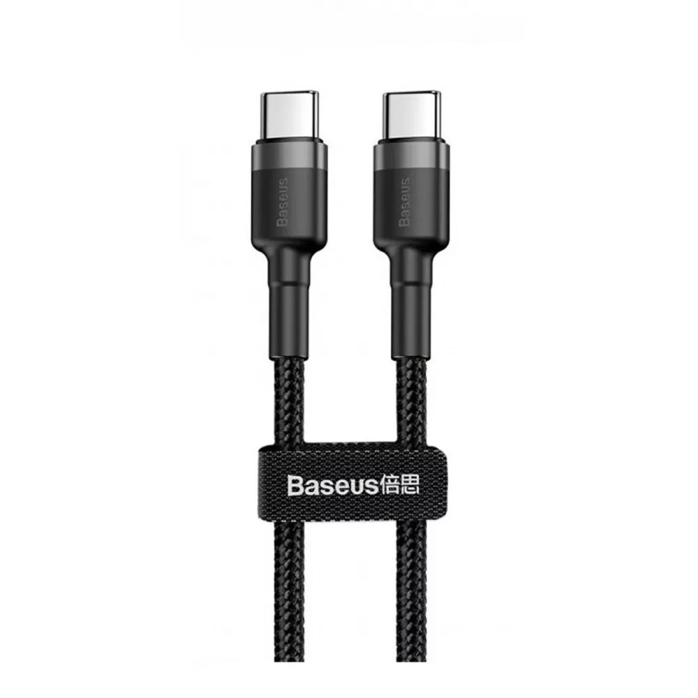 Кабель Baseus Cafule Type-C to Type-C PD 2.0 60W (2m) — Придбати в Україні - фото 6