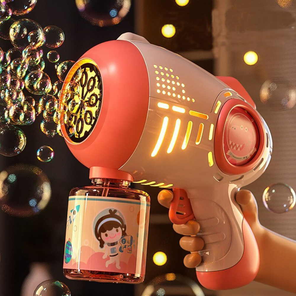 Пістолет з мильними бульбашками Bubble Gun R2 — Придбати в Україні - фото 7