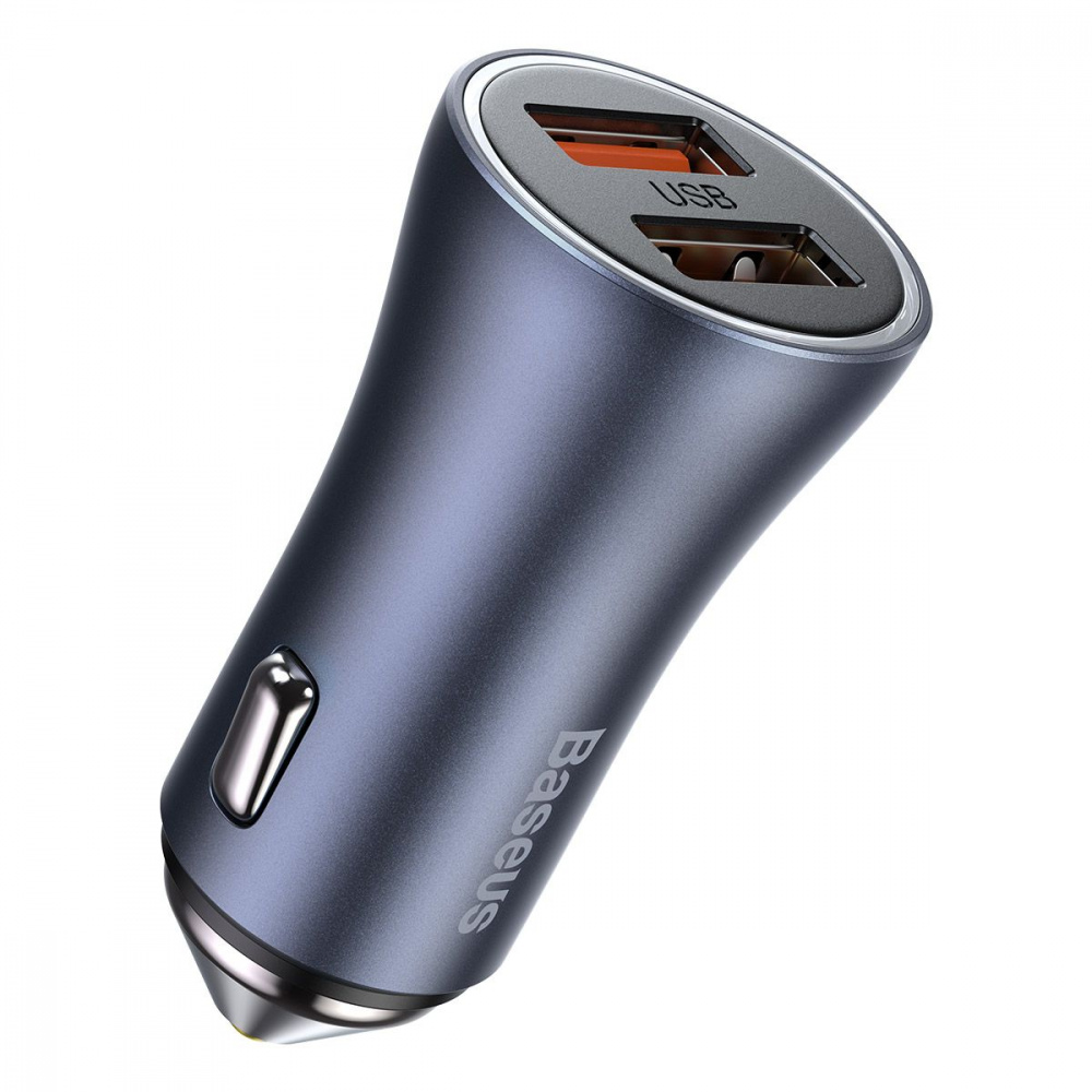 АЗП Baseus Golden Contactor Pro 40W 2USB + Cable Type-C 5A (1m) — Придбати в Україні - фото 1