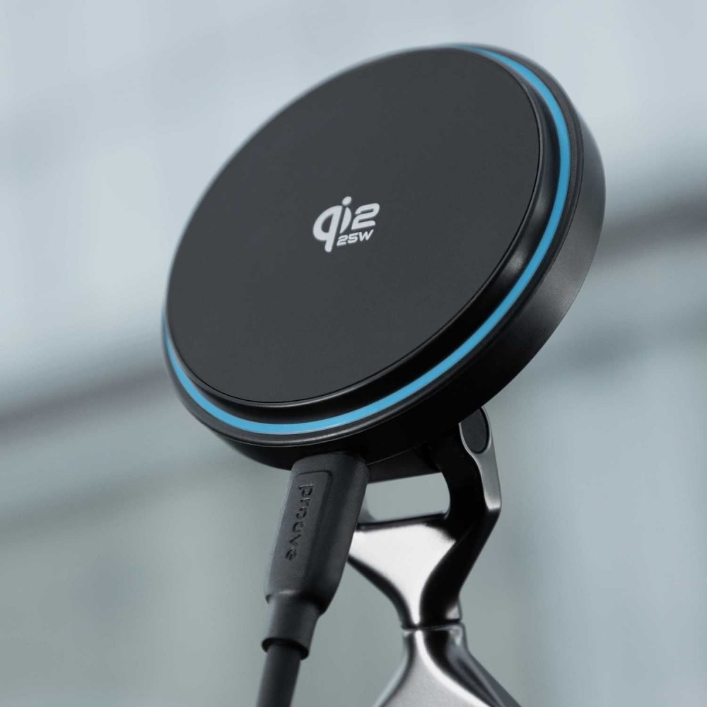 Автомобільний тримач з Бездротовим ЗП Proove JetLock Qi2.2 25W — Придбати в Україні - фото 8