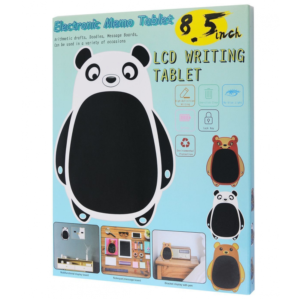Drawing tablet Bear 8.5 inch (colors)