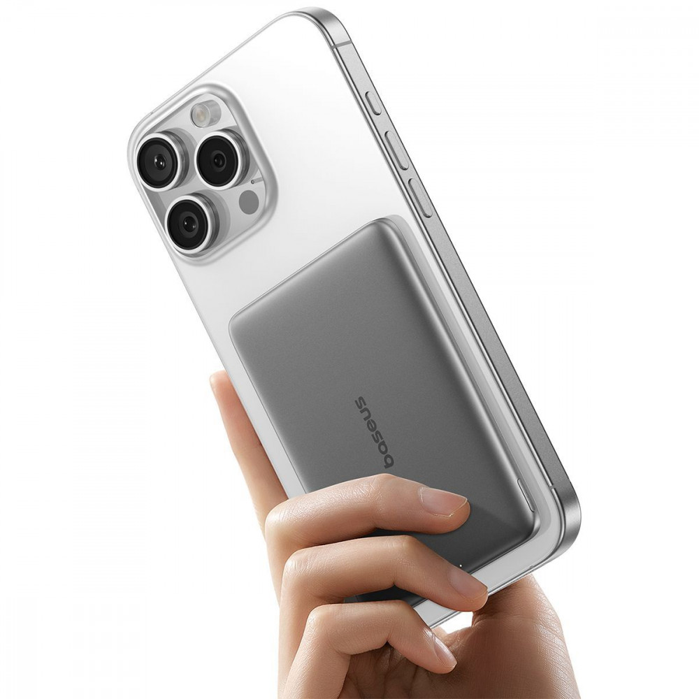 Портативна Батарея Baseus PicoGo AM41 Ultra-Slim 5000mAh 20W pink на малюнкі №4