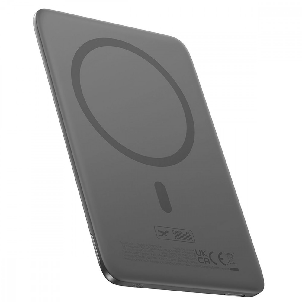 Портативна Батарея Baseus PicoGo AM41 Ultra-Slim 5000mAh 20W gray на малюнкі №1