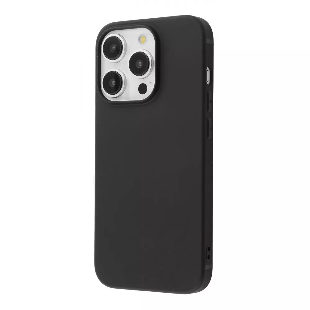 Чехол Силікон 0.5 mm Black Matt iPhone 14 Pro