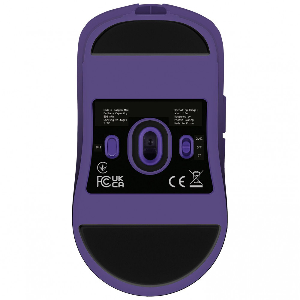 Бездротова ігрова миша Proove Gaming Taipan Max black/purple