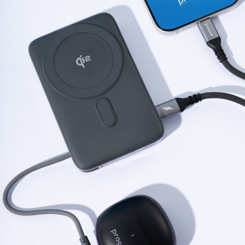 Портативная Батарея Proove OverPower 35W 10000mAh Qi2 - фото 7