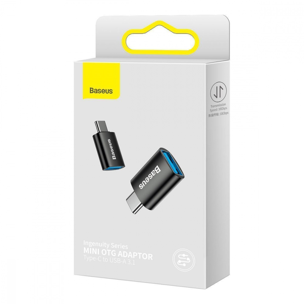 Перехідник Baseus Ingenuity Mini OTG USB 3.1 to Type-C — Придбати в Україні - фото 1