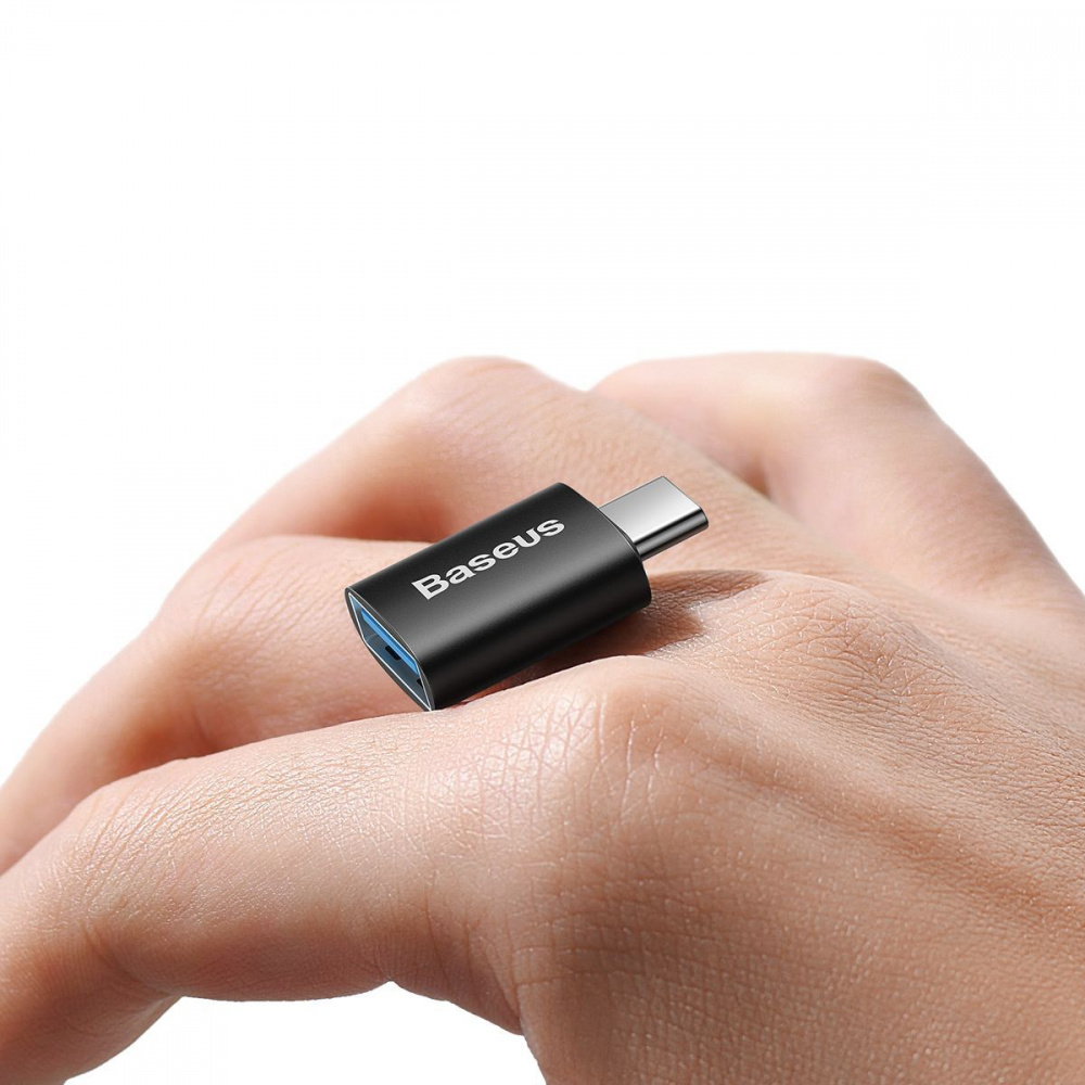 Перехідник Baseus Ingenuity Mini OTG USB 3.1 to Type-C — Придбати в Україні - фото 4
