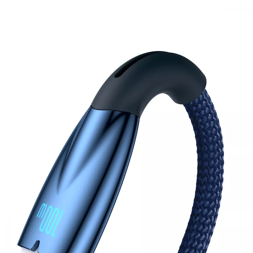 Кабель Baseus Glimmer Series Fast Charging Type-C 100W (2m) - фото 2
