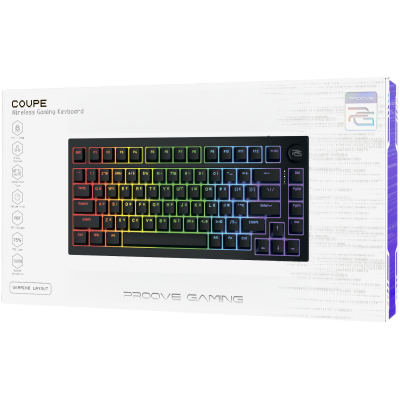Бездротова клавіатура Proove Gaming Coupe (Ukraine Layout) — Придбати в Україні