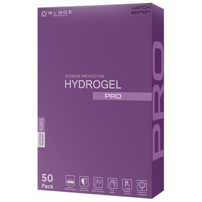 Захисна гідрогелева плівка BLADE Hydrogel Screen Protection PRO (clear glossy) WATCH EDITION — Придбати в Україні