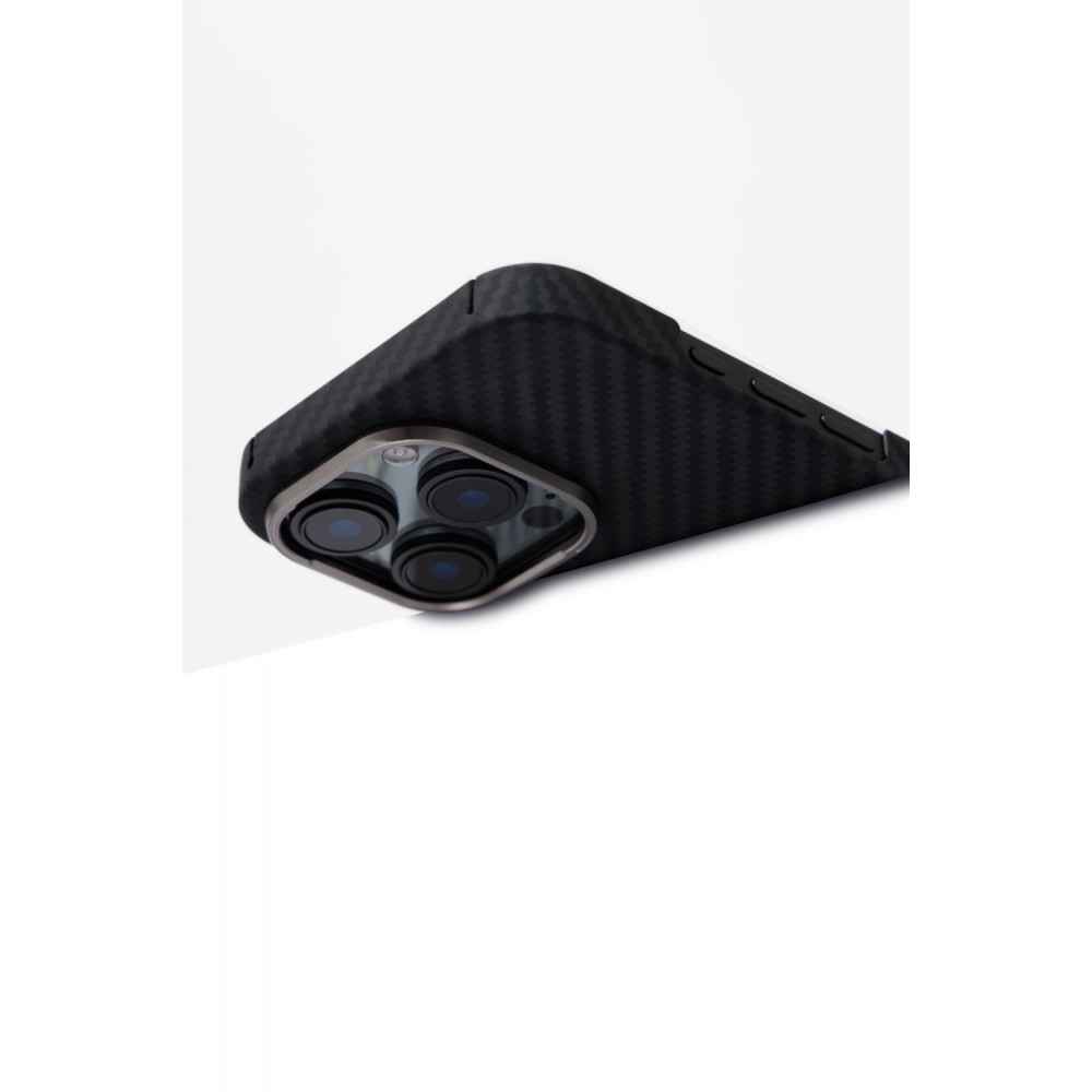 Чехол Proove Carbon Slim with Magnetic Ring iPhone 15 Pro - фото 15