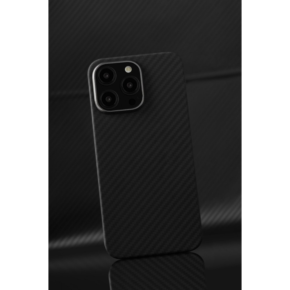 Чехол Proove Carbon Slim with Magnetic Ring iPhone 15 Pro - фото 18