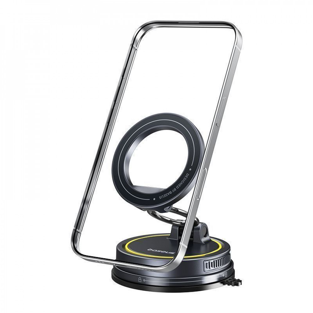 Автодержатель Baseus VC2 Flex Sutction Type Universal Mount black (C0013803) Черный на картинке №4