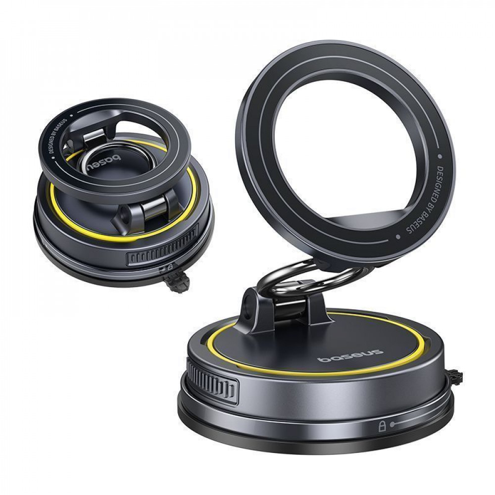 Автодержатель Baseus VC2 Flex Sutction Type Universal Mount black (C0013803) Черный на картинке №5