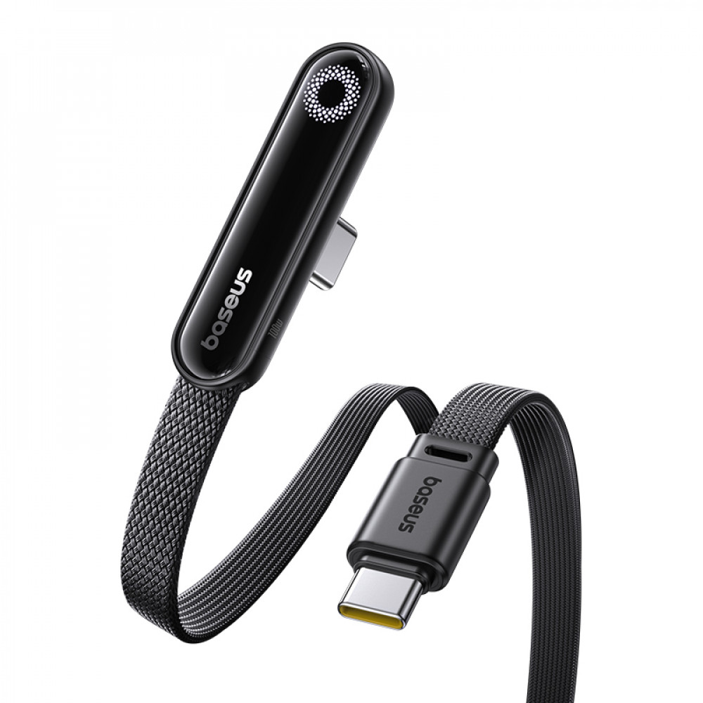 Кабель Baseus MVP 3 Fast Charging Type-C to Type-C 100W (1m) - фото 2