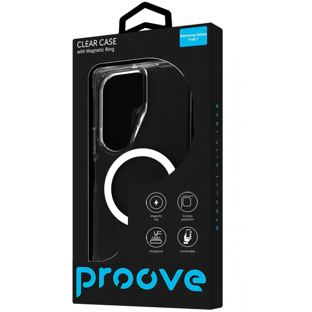 Чохол Proove Clear Case with Magnetic Ring Samsung Galaxy Fold 7 — Придбати в Україні - фото 1
