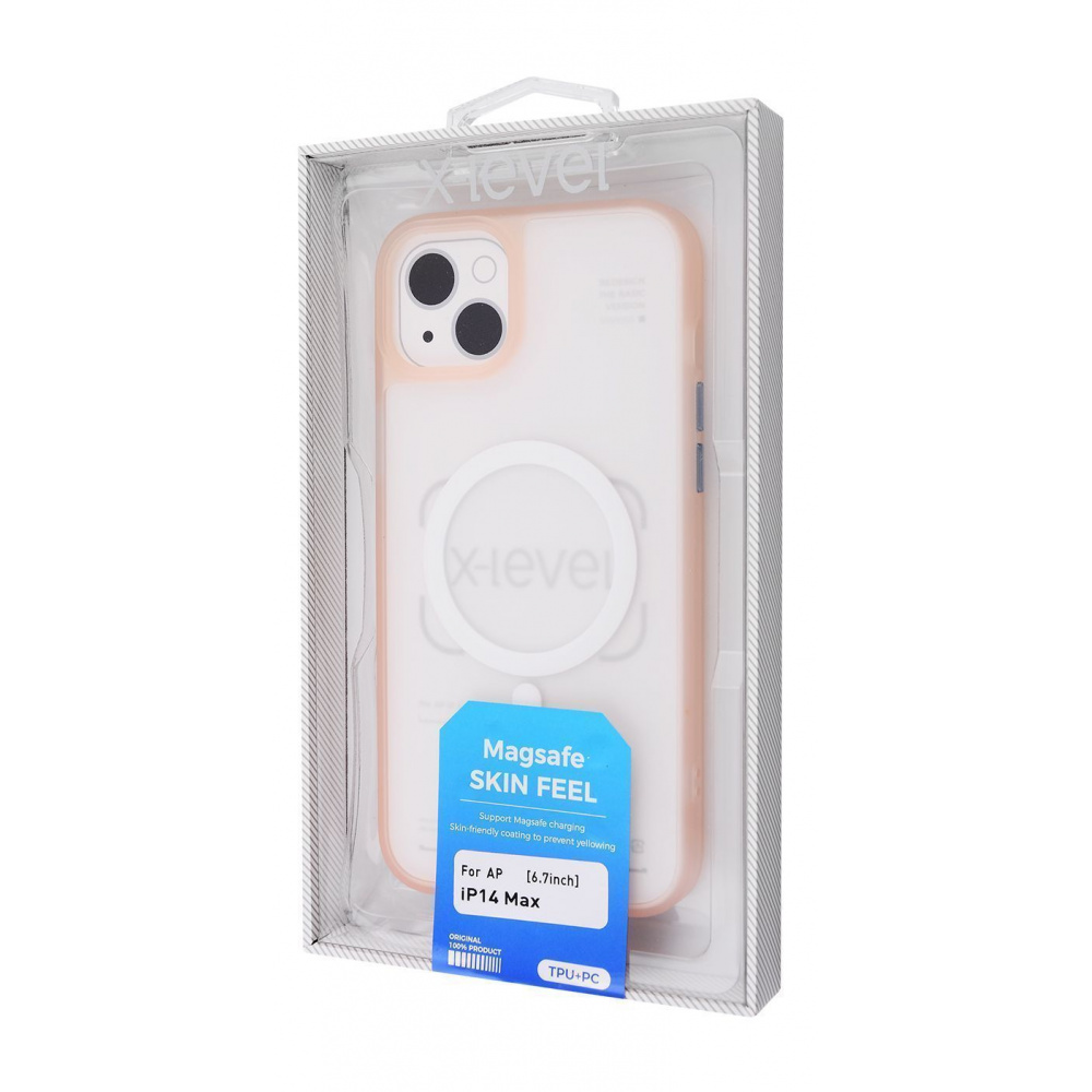Чохол X-Level Skin Feel MagSafe iPhone 14 Plus — Придбати в Україні - фото 1