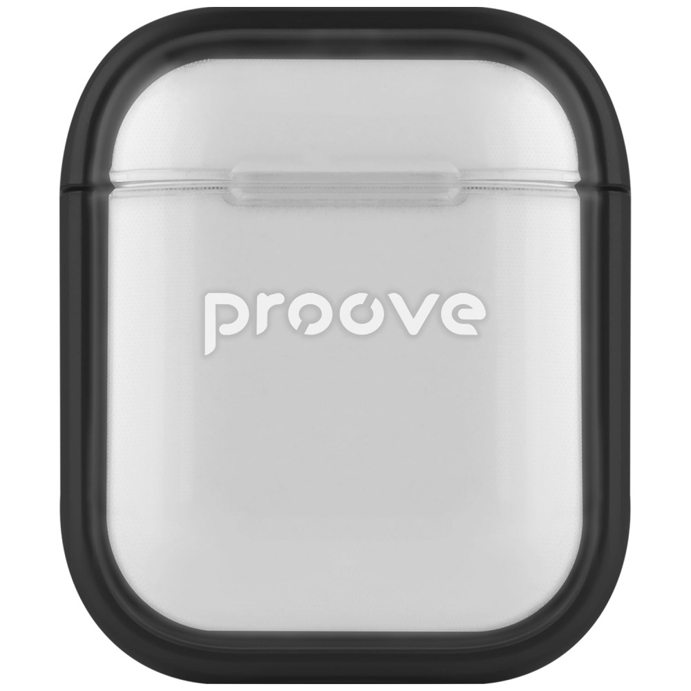 Чохол Proove Safe Box Case AirPods 1/2 black на малюнкі №1