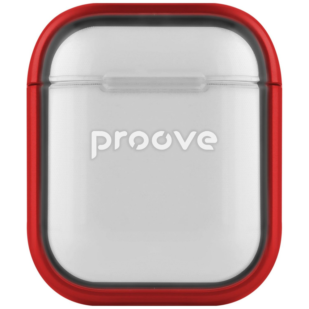 Чохол Proove Safe Box Case AirPods 1/2 red на малюнкі №1
