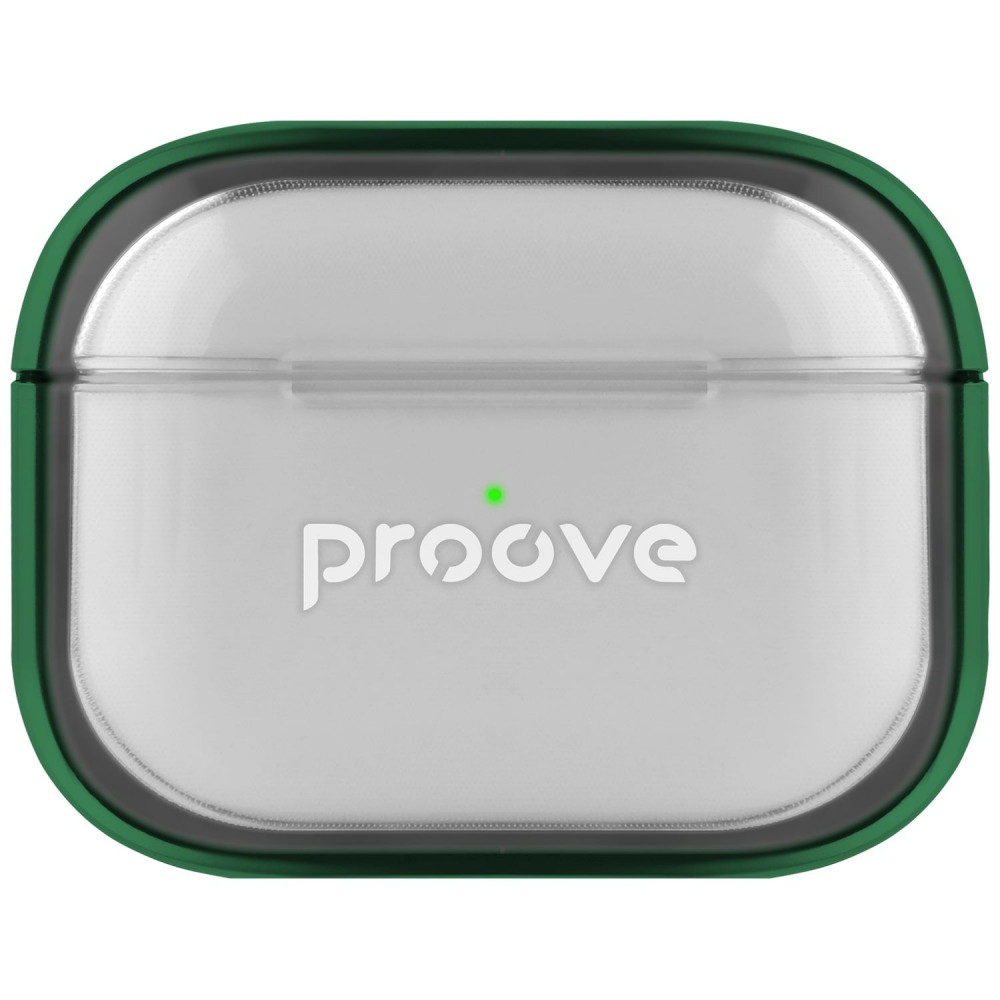 Чехол Proove Safe Box Case AirPods Pro 2 green на картинке №1