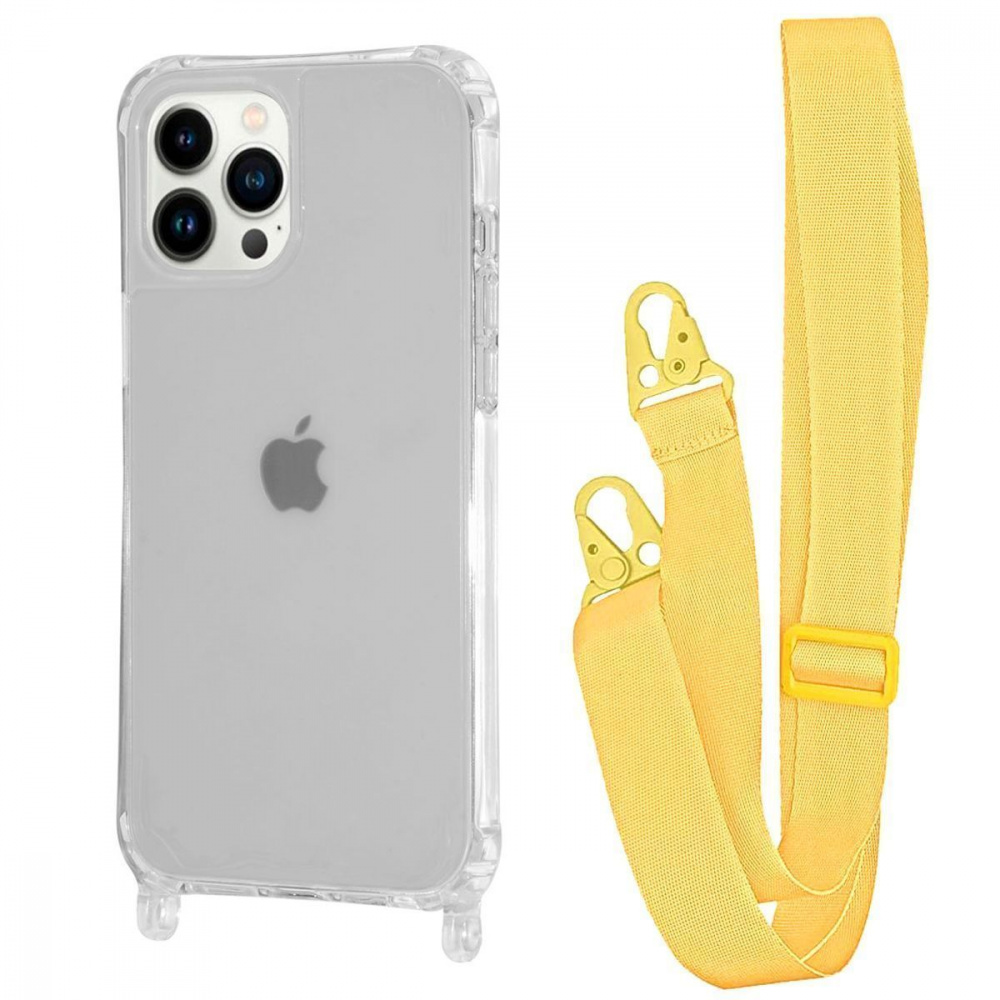 Чехол WAVE Clear Case with Strap iPhone 14 Pro - фото 11
