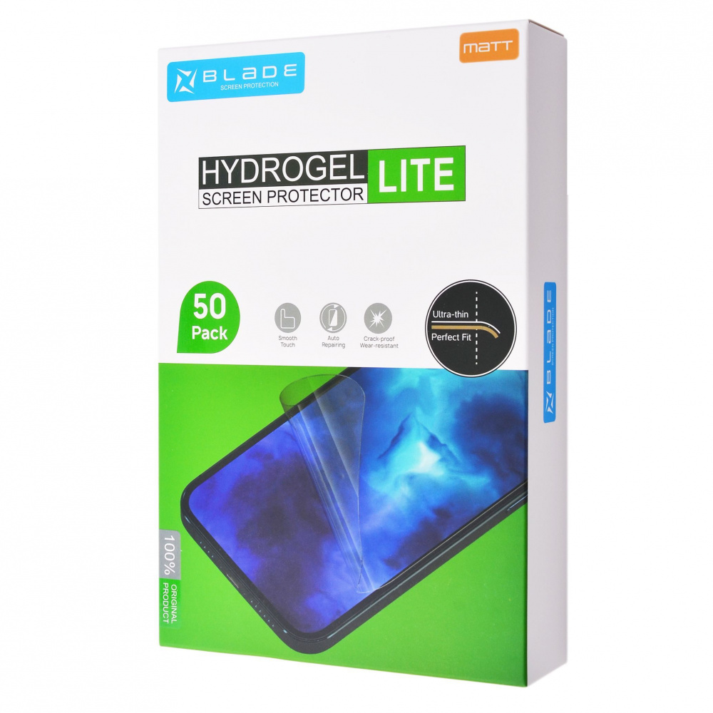 Protective hydrogel film BLADE Hydrogel Screen Protection LITE (matt)