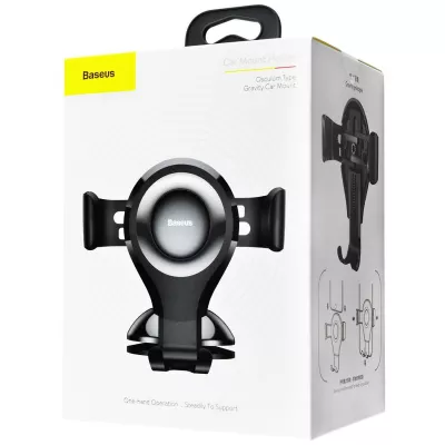 Автомобільний тримач Baseus Osculum Type Gravity Car Mount — Придбати в Україні