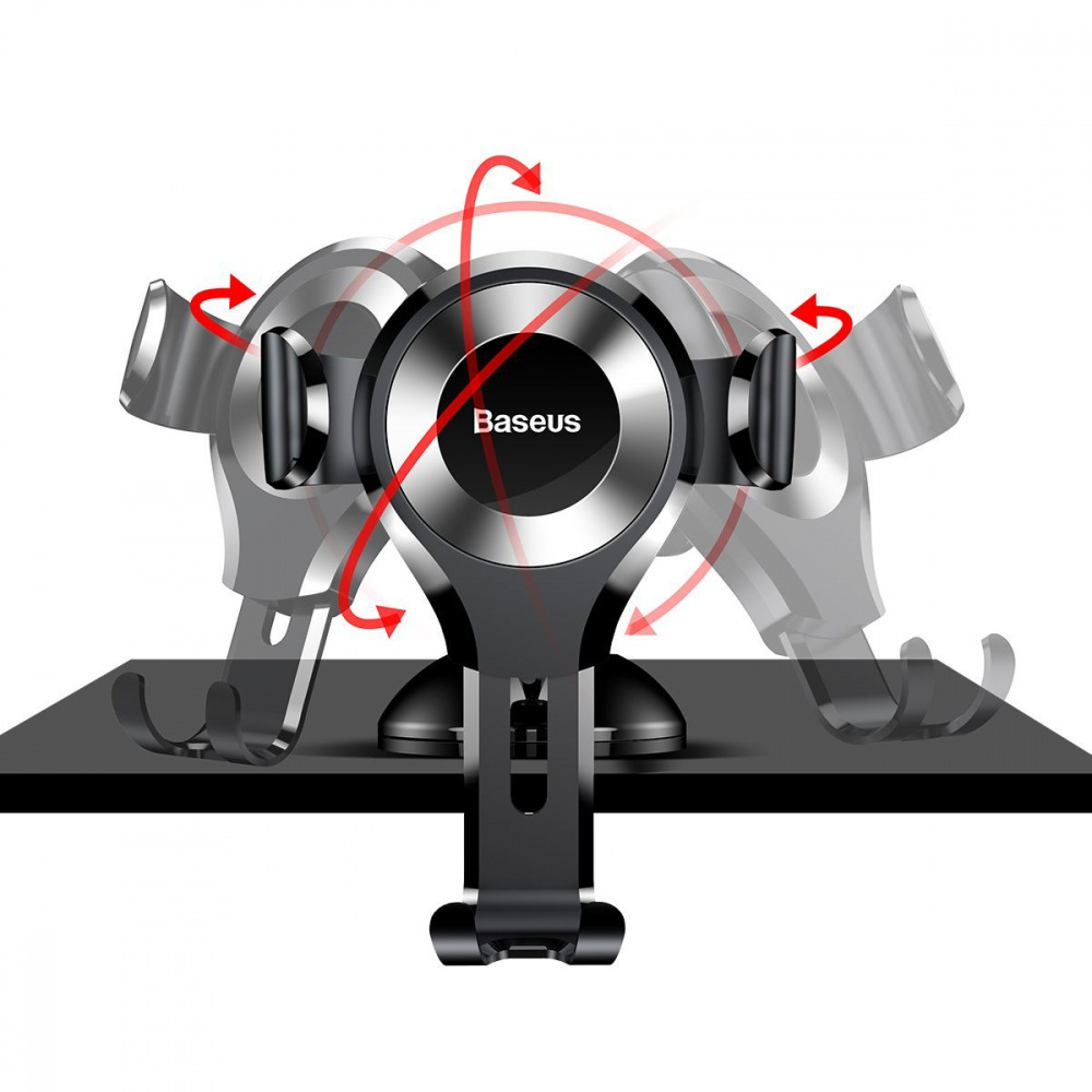 Автодержатель Baseus Osculum Type Gravity Car Mount - фото 4